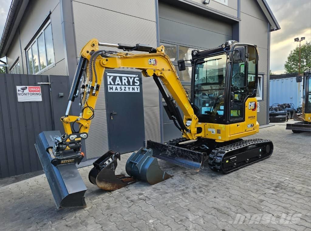 CAT 302.7 CR Mini ekskavatori < 7 t