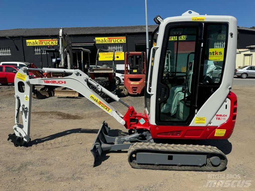 Takeuchi TB 216 Mini ekskavatori < 7 t