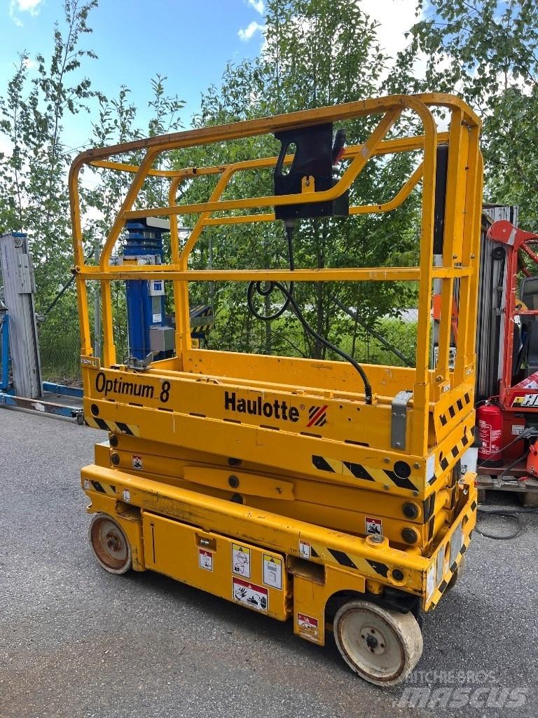 Haulotte Optimum  8 Šķerveida pacēlāji