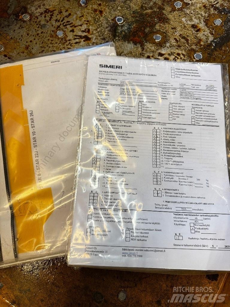 Haulotte Star 10 Teleskopiskie pacēlāji
