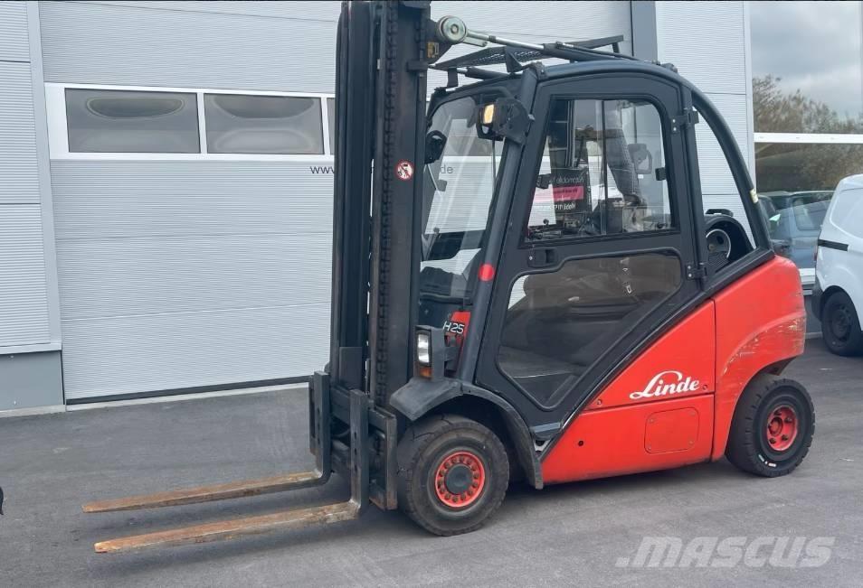 Linde H25 T LPG tehnika