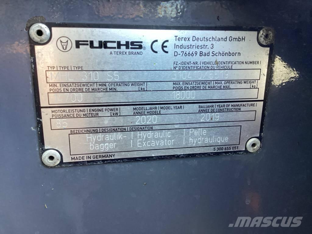 Fuchs MHL 310 S5 Industriālie iekrāvēji