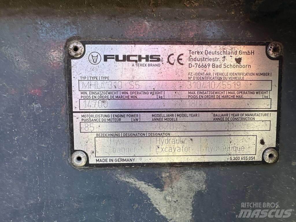 Fuchs MHL 310 S5 Industriālie iekrāvēji