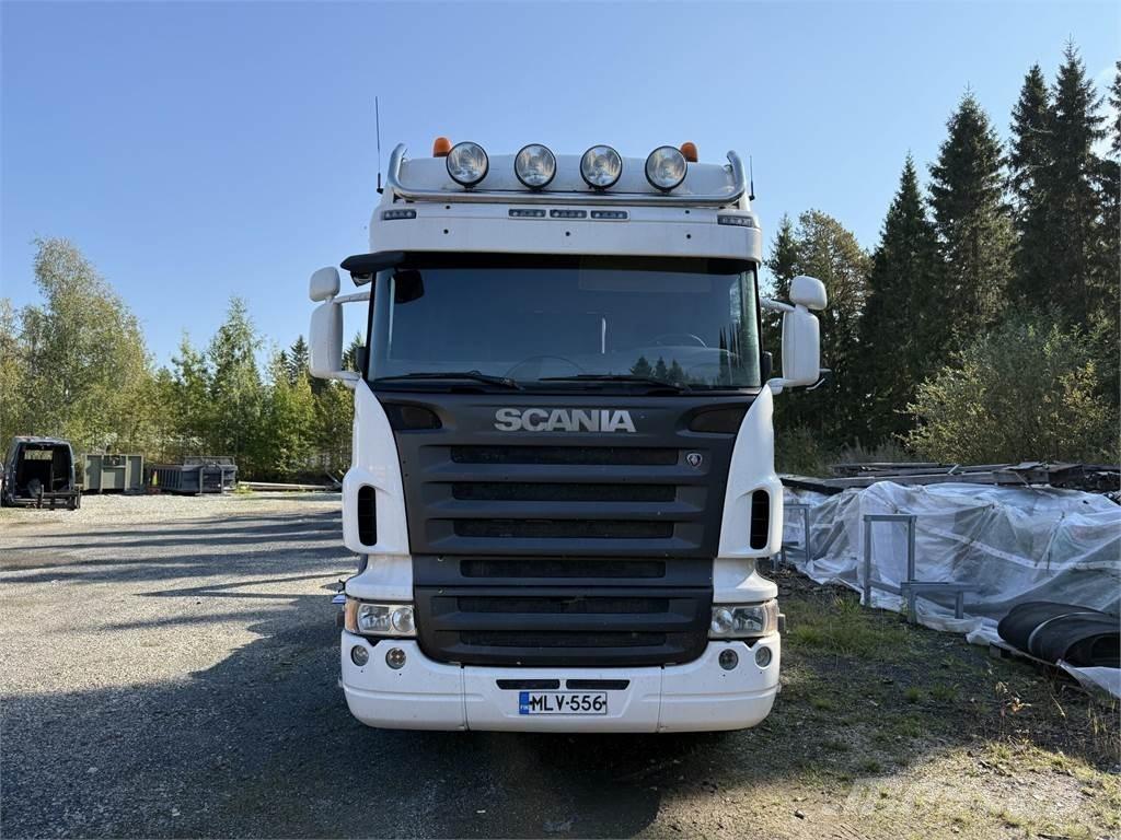 Scania R16 V8 8X4 Treileri ar āķi