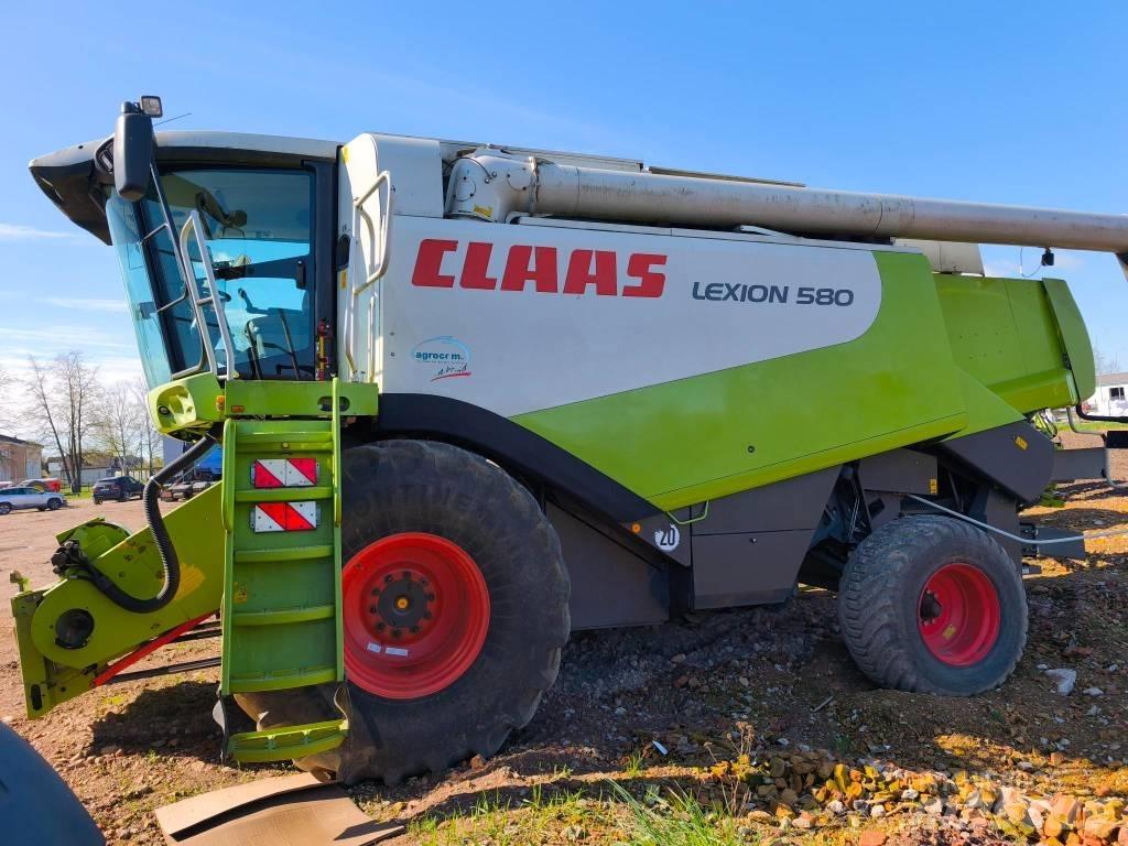 CLAAS Lexion 580 Ražas novākšanas kombaini