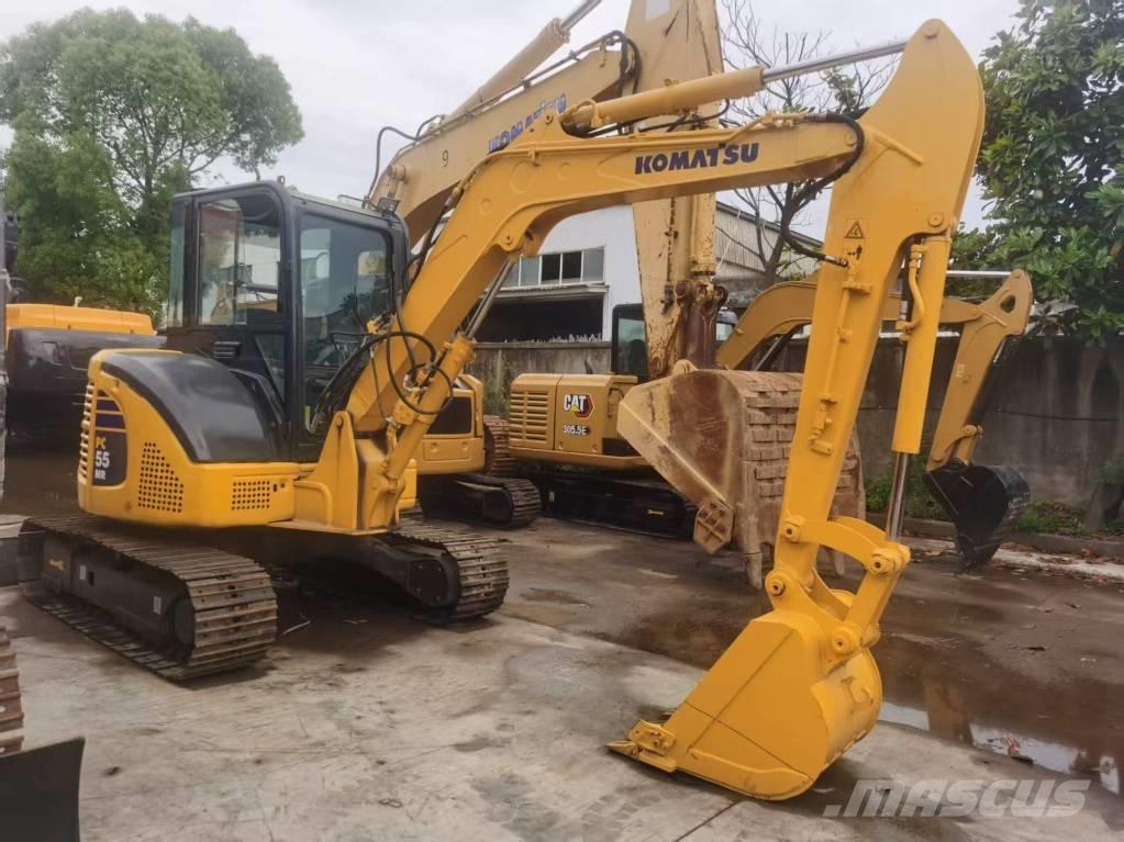 Komatsu PC 55 MR Kāpurķēžu ekskavatori