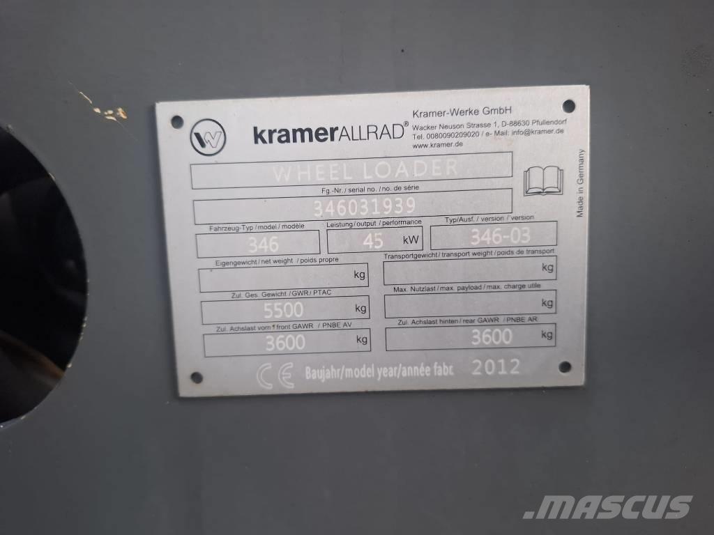 Kramer 750 Iekrāvēji uz riteņiem