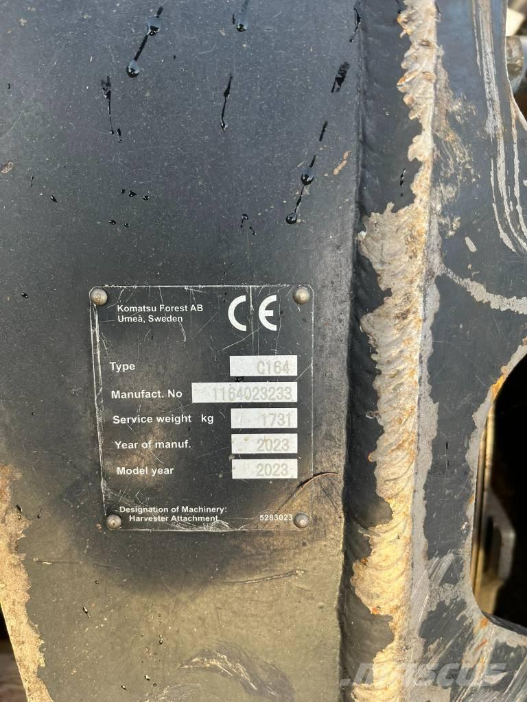 Komatsu C 164 Hārvesteru kausi