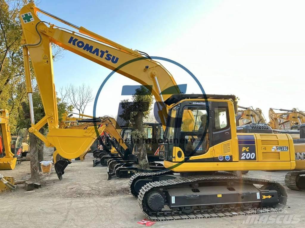 Komatsu PC 200-8 Kāpurķēžu ekskavatori