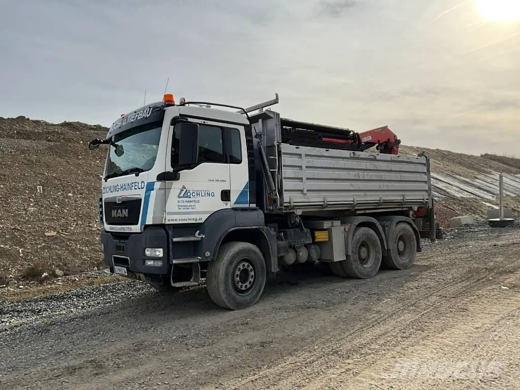 MAN TGS 33.480 BB Pašizgāzējs