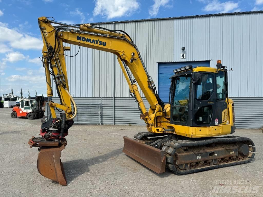Komatsu PC 118 MR-8 Kāpurķēžu ekskavatori