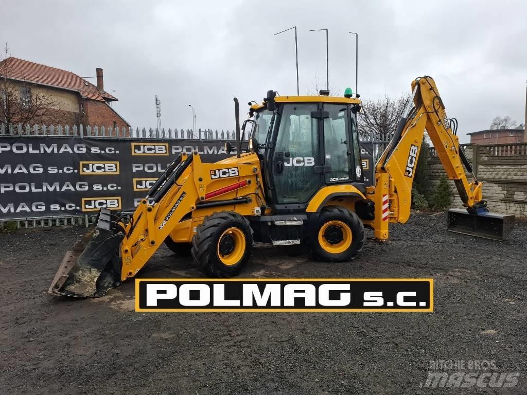 JCB 3 CX Compact Ekskavatori-iekrāvēji