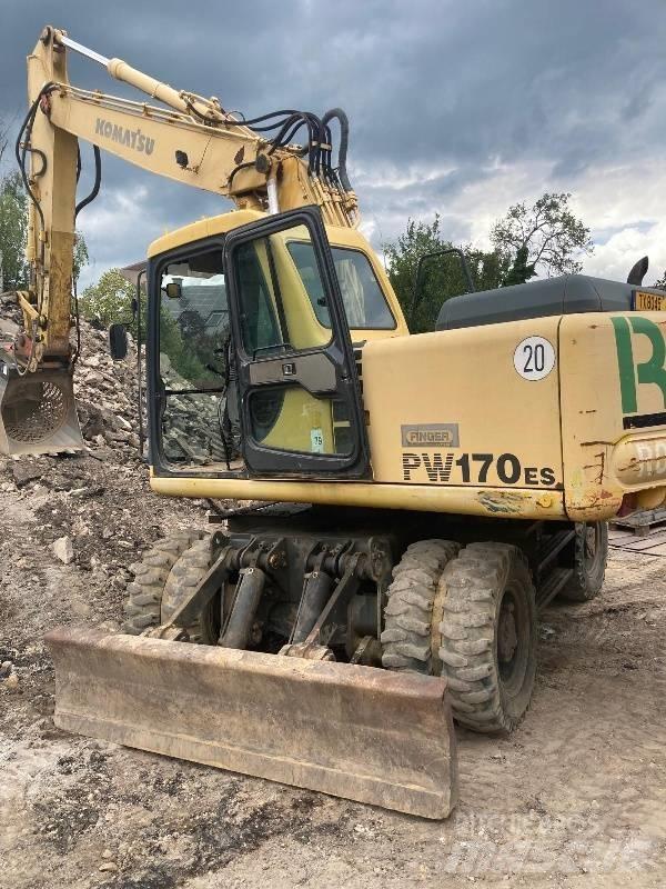 Komatsu PW 170 ES-6K Ekskavatori uz riteņiem