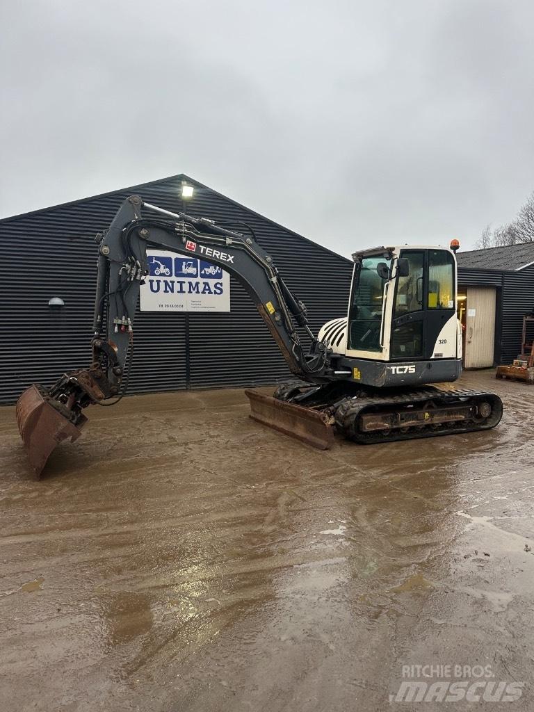 Terex TC75 Kāpurķēžu ekskavatori