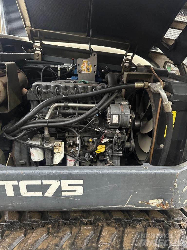 Terex TC75 Kāpurķēžu ekskavatori