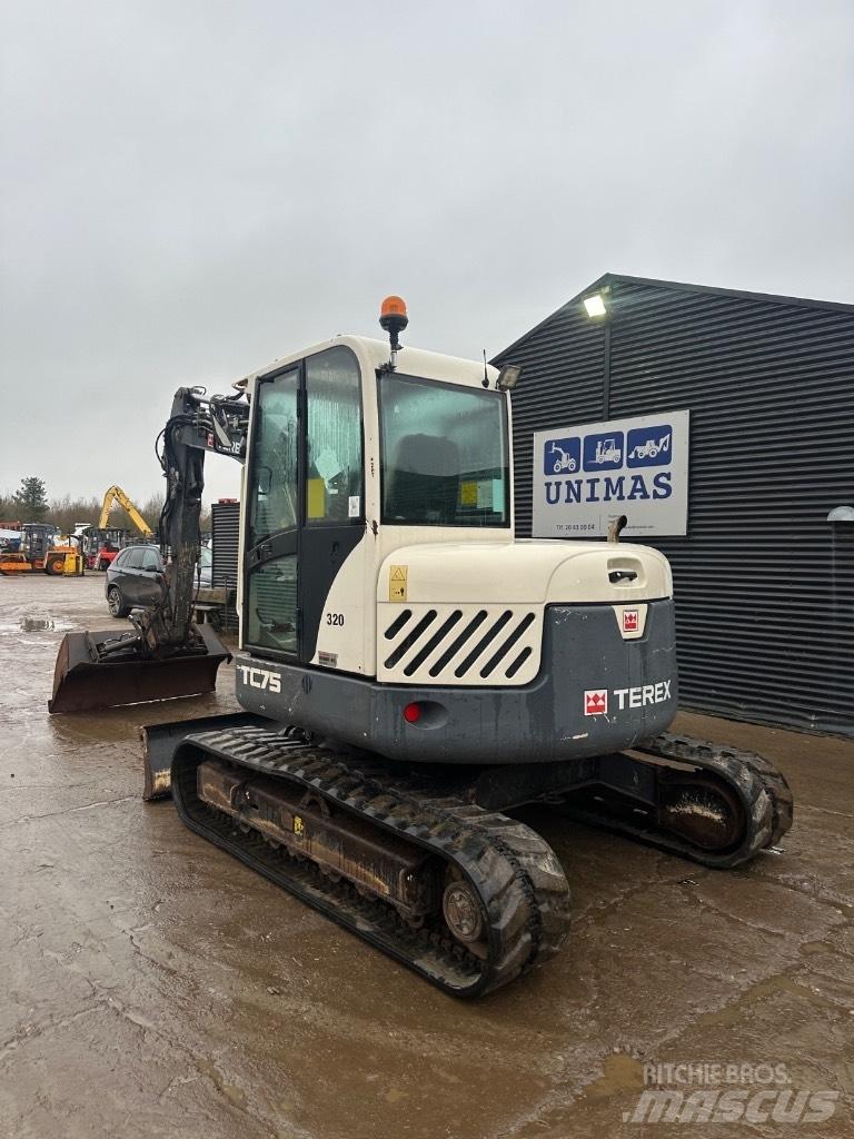 Terex TC75 Kāpurķēžu ekskavatori