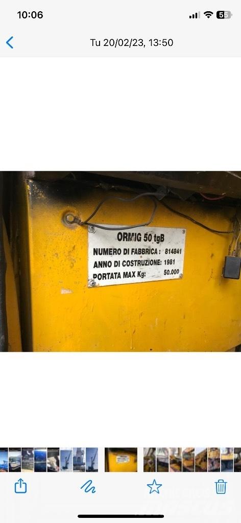 Ormig 50 ton Citas pacelšanas iekārtas