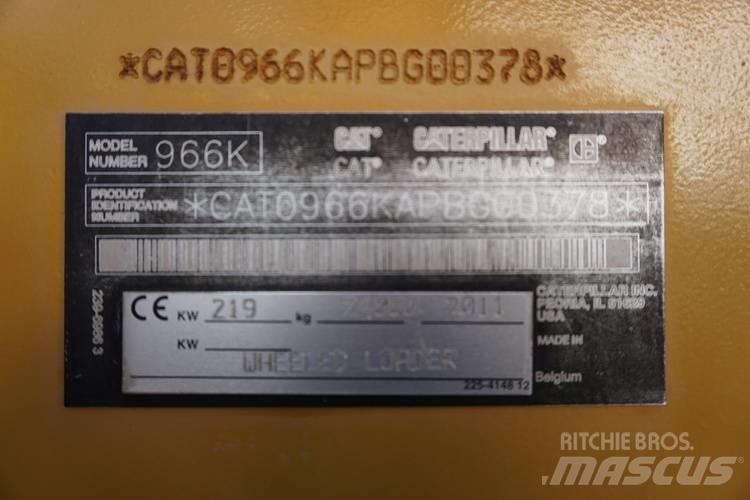 CAT 966K Iekrāvēji uz riteņiem
