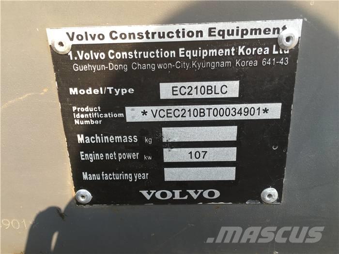 Volvo EC 210 B LC Kāpurķēžu ekskavatori