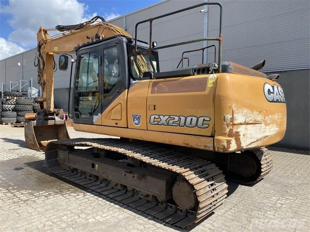 CASE CX210 Kāpurķēžu ekskavatori