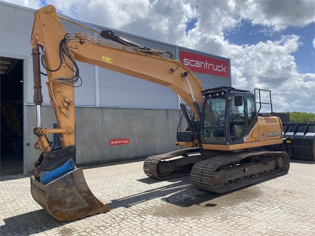 CASE CX210 Kāpurķēžu ekskavatori