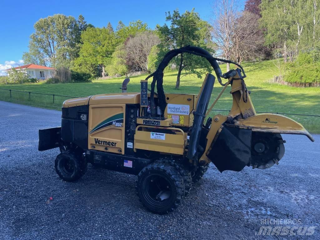 Vermeer SC852 Koku stumbru frēze