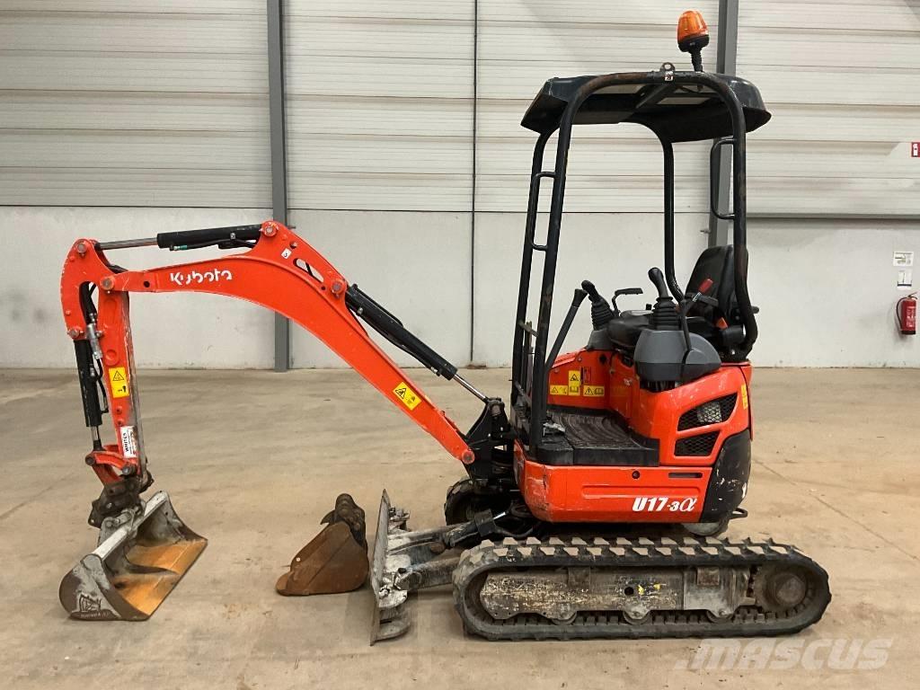 Kubota U 17-3 A Mini ekskavatori < 7 t