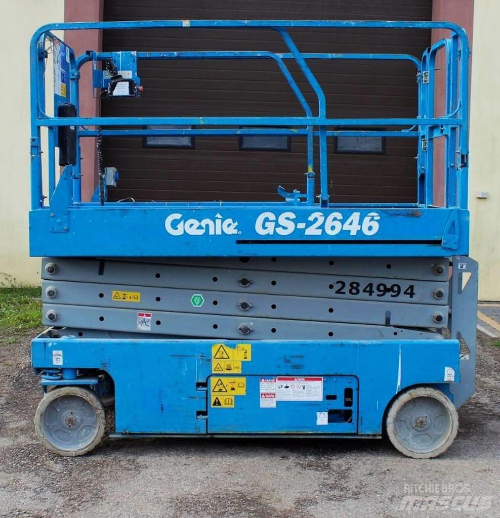 Genie GS 2646 Šķerveida pacēlāji