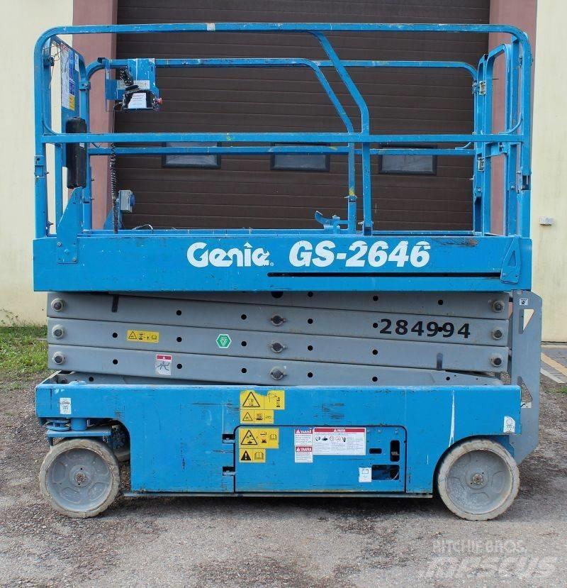 Genie GS 2646 Šķerveida pacēlāji