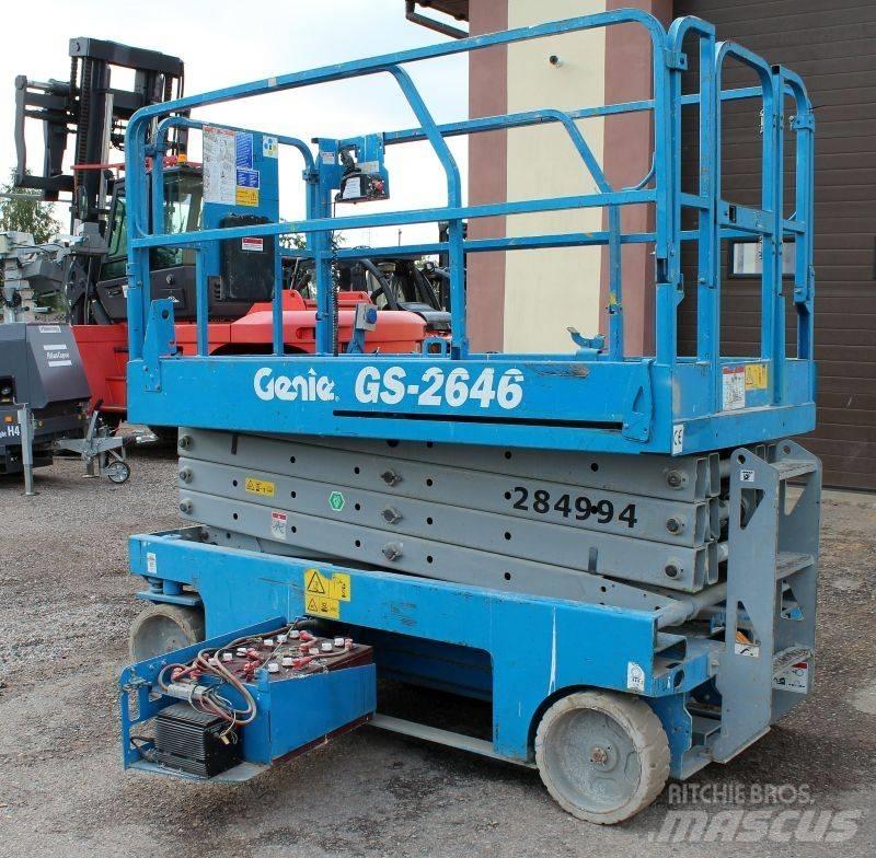 Genie GS 2646 Šķerveida pacēlāji