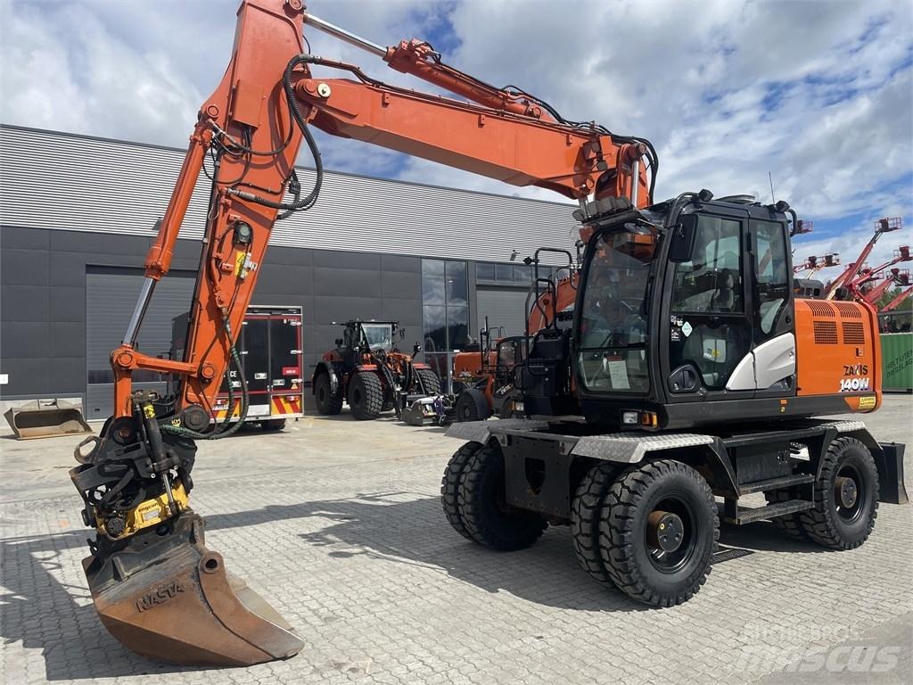 Hitachi ZX 140 W-6 Ekskavatori uz riteņiem