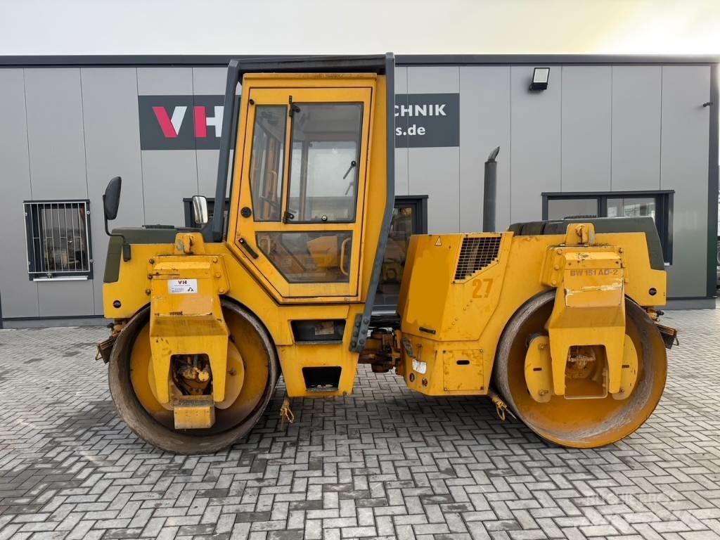 Bomag BW 151 AD-2 Divvalču grunts veltņi
