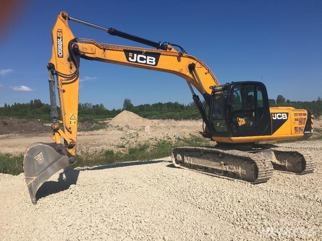 JCB JS 220 Kāpurķēžu ekskavatori