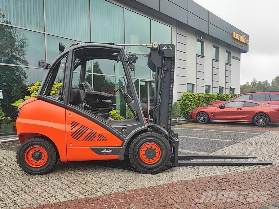Linde H45D-02 Tehnika ar dīzeļa dzinēju