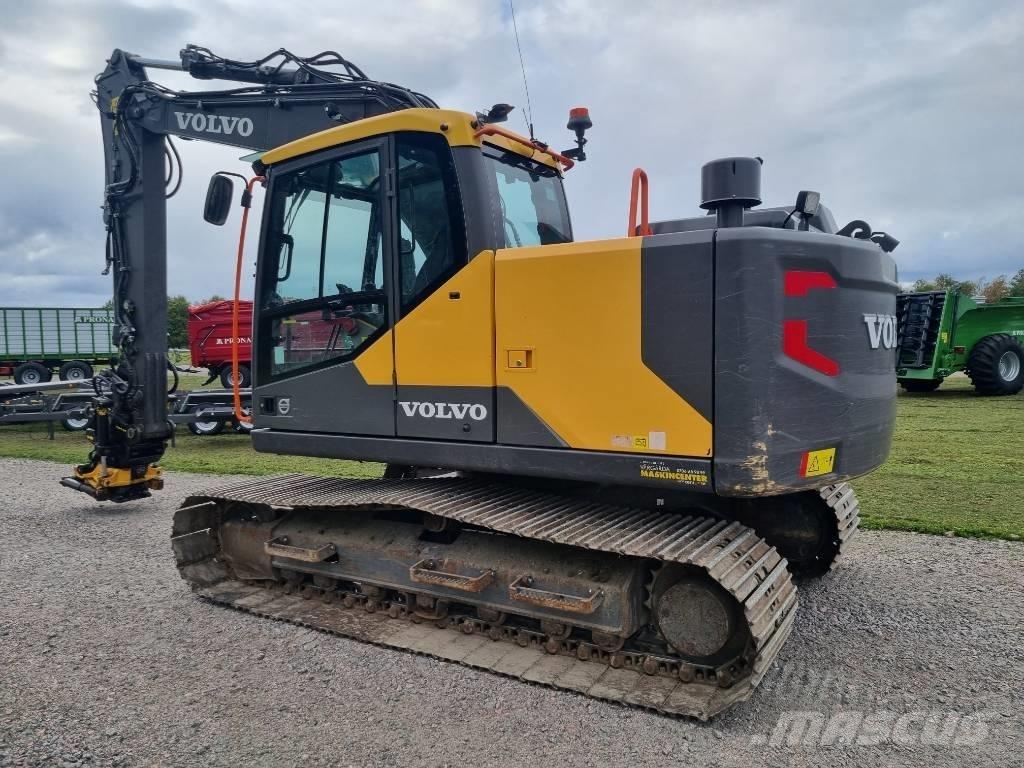 Volvo EC 140 EL Kāpurķēžu ekskavatori