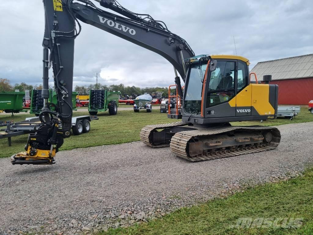 Volvo EC 140 EL Kāpurķēžu ekskavatori
