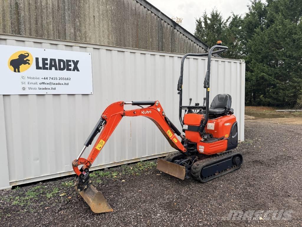 Kubota K 008-3 Mini ekskavatori < 7 t