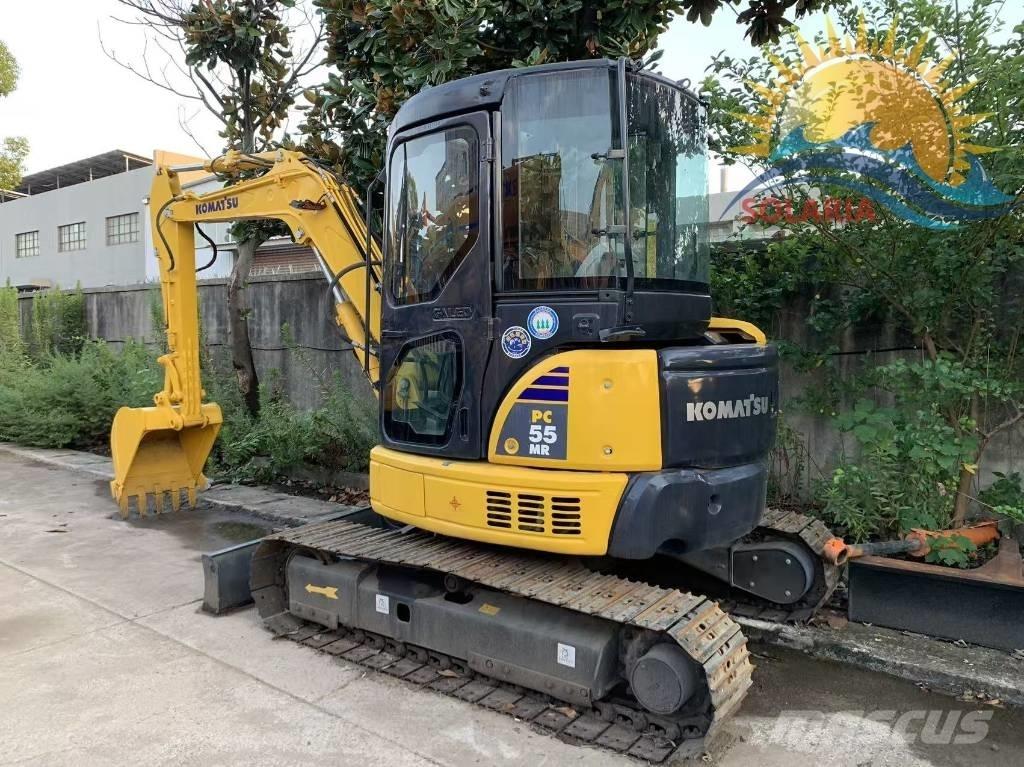 Komatsu PC 55 MR Kāpurķēžu ekskavatori