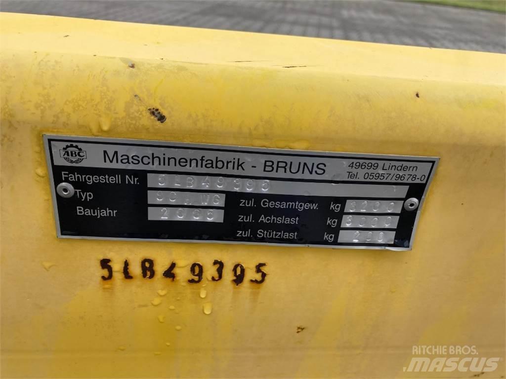 Bruns SW 7600 Ražas novākšanas kombainu papildaprīkojums