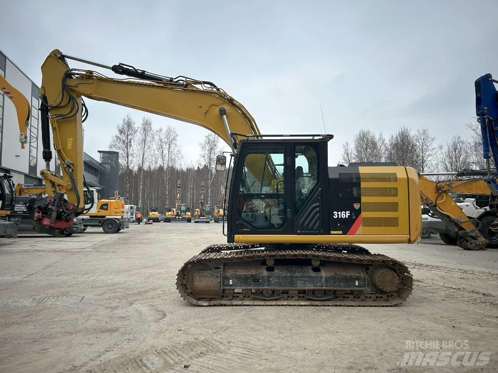 CAT 316 FL Kāpurķēžu ekskavatori