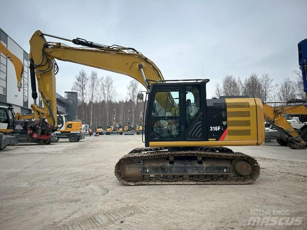 CAT 316 FL Kāpurķēžu ekskavatori