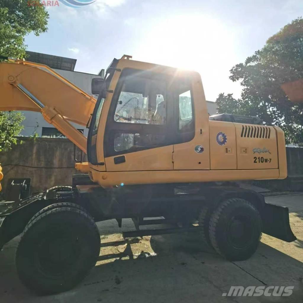 Hyundai r210w-7 Ekskavatori uz riteņiem