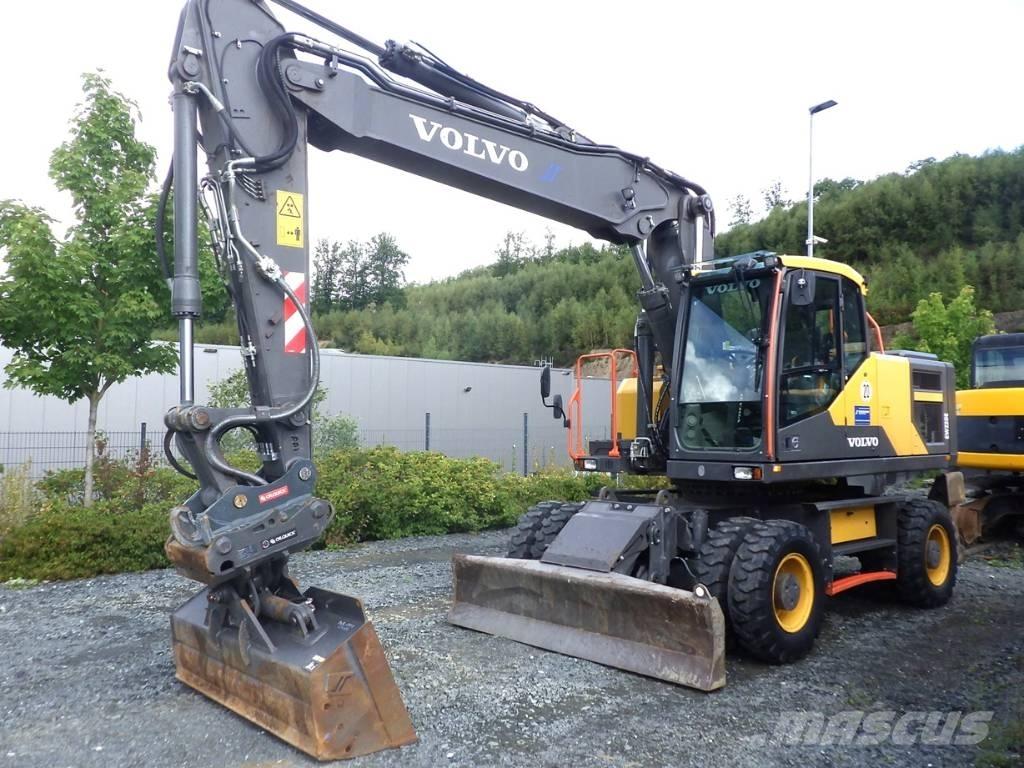 Volvo EW 220 E Ekskavatori uz riteņiem