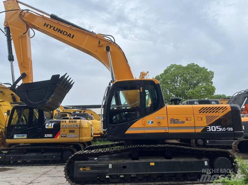 Hyundai R305LC-9S Kāpurķēžu ekskavatori