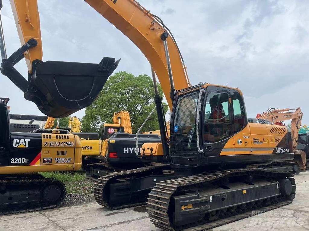 Hyundai R305LC-9S Kāpurķēžu ekskavatori