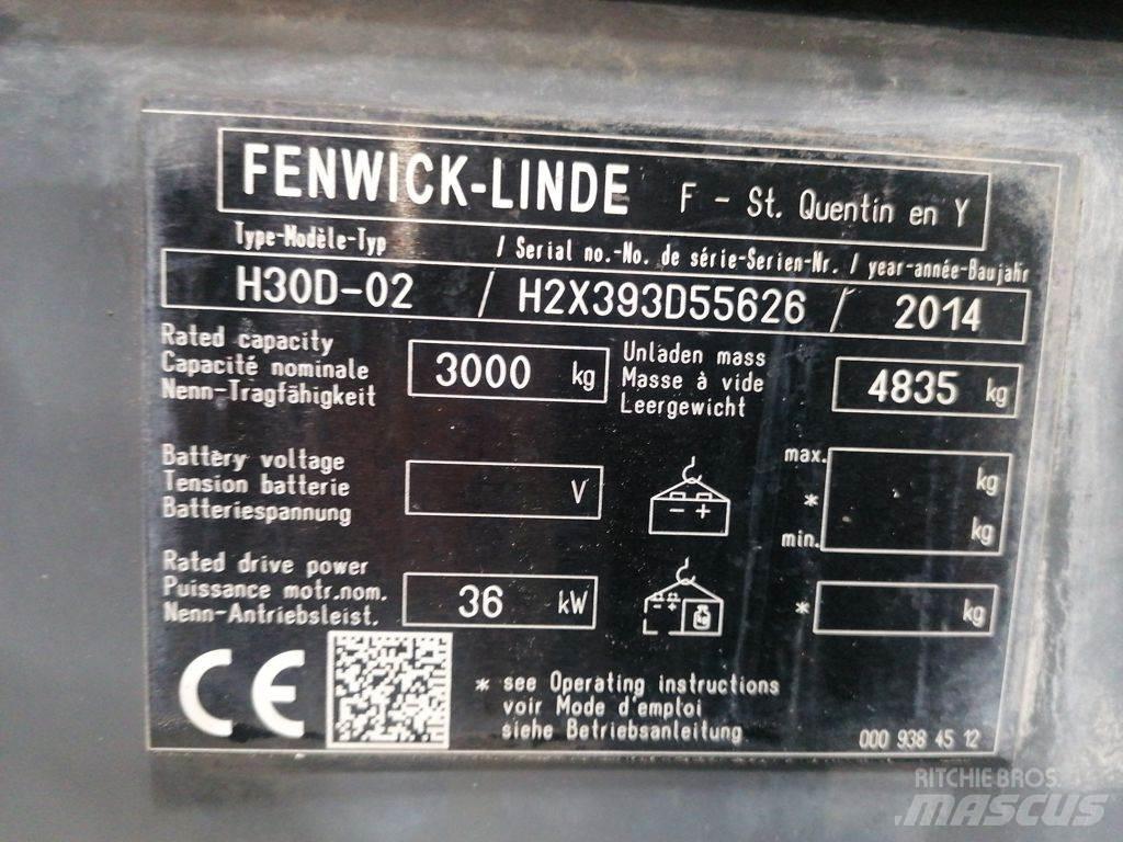 Linde H30D-02 Tehnika ar dīzeļa dzinēju