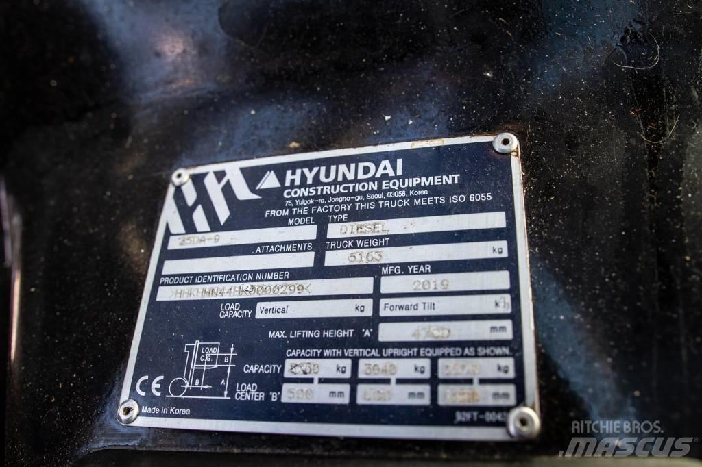 Hyundai 35 DA-9 Tehnika ar dīzeļa dzinēju