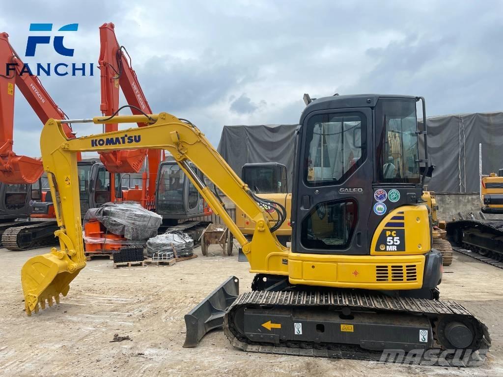 Komatsu PC 55MR Kāpurķēžu ekskavatori