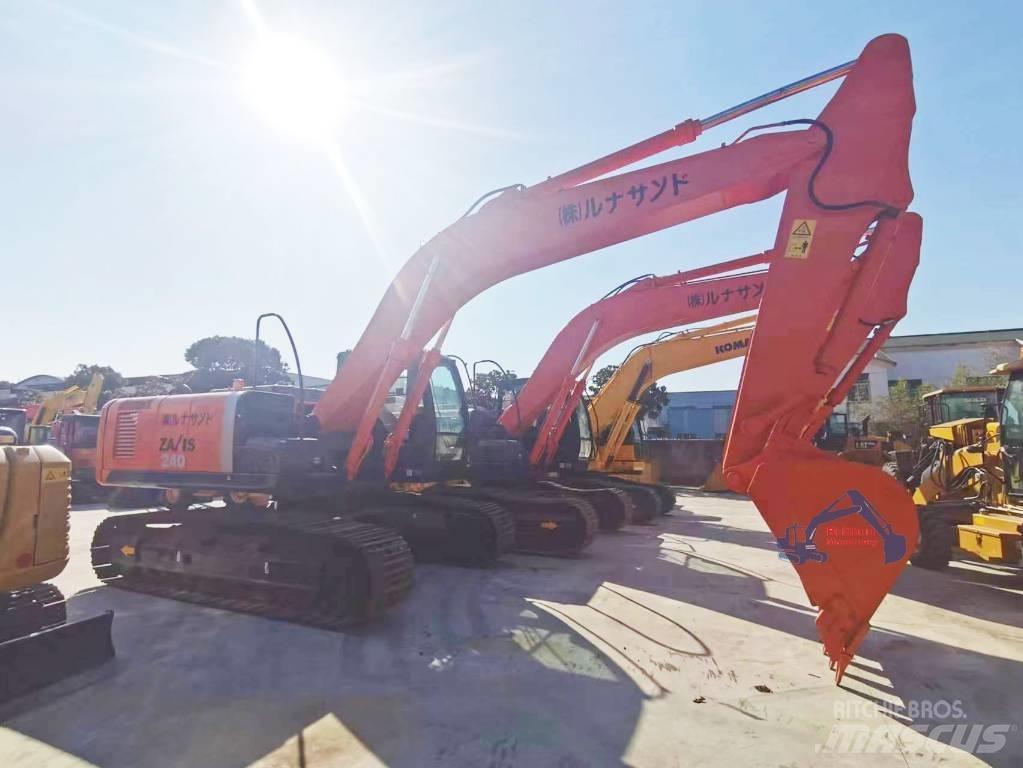 Hitachi ZX240-3 Kāpurķēžu ekskavatori