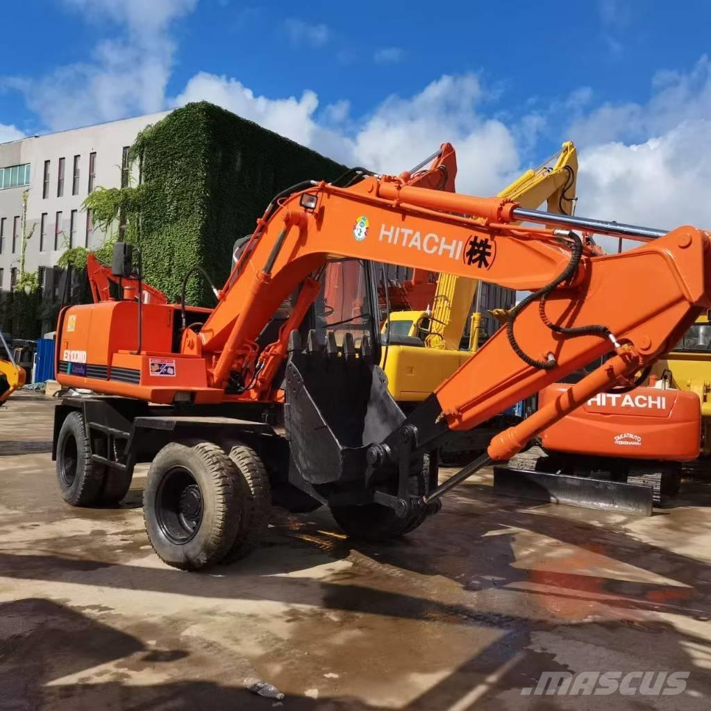 Hitachi EX 100 W D Ekskavatori uz riteņiem